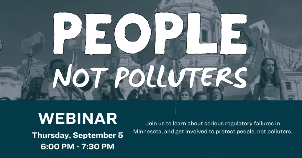 People Not Polluters Webinar meme