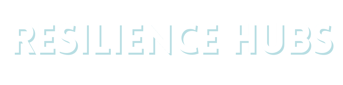 Resilience Hubs Website Header
