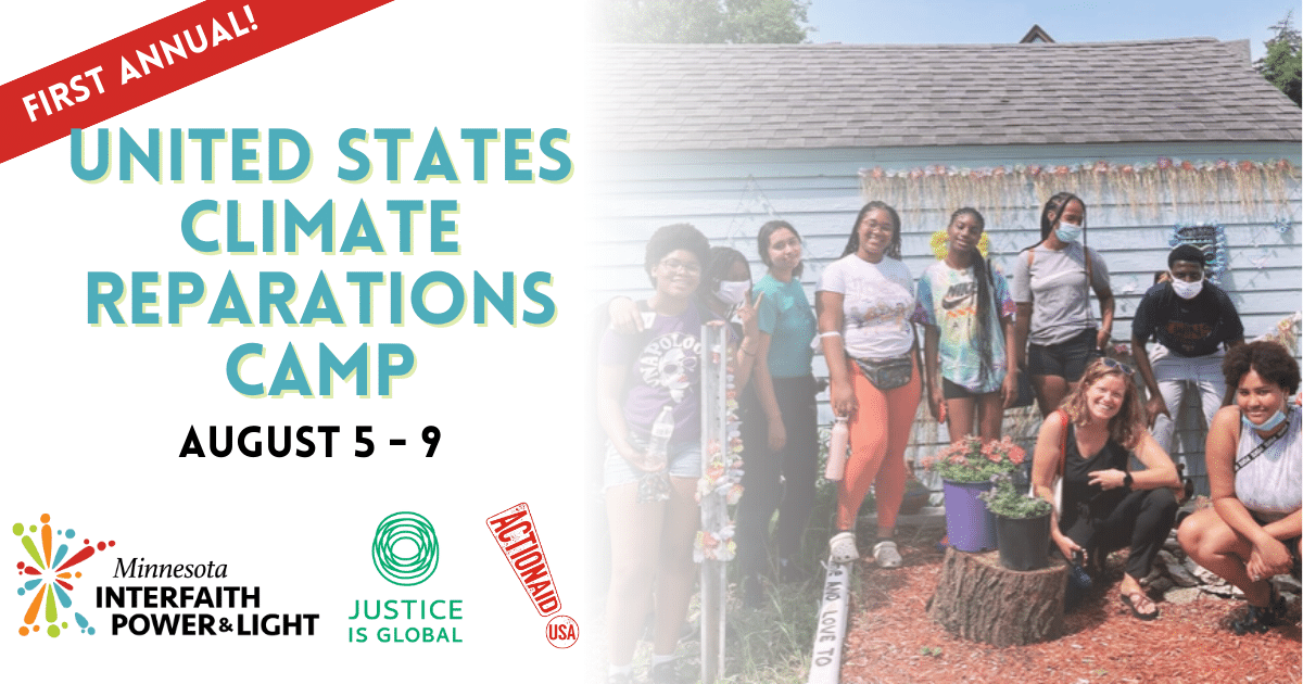 United States Climate Reparations Camp